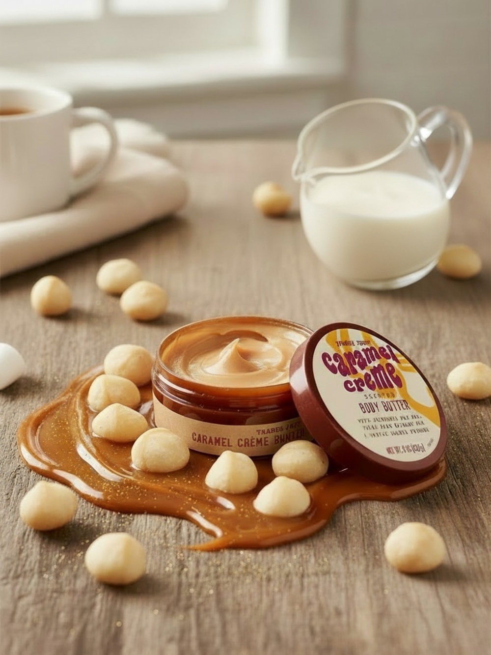 🆕🍨 Caramel Creme Body Butter Trader Joe’s 8 oz NWT